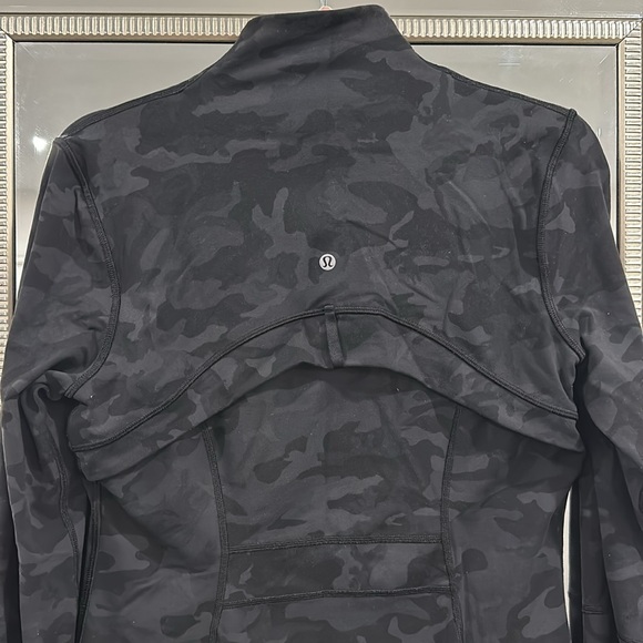 Lululemon Define Jacket Camo Multi Grey size 10 US - Picture 4 of 4